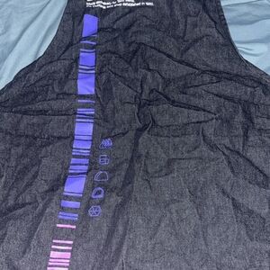 Black and Purple Taco Bell Apron